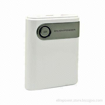 Mobile Power/Power Bank/Power Pack for iPad, Tablet, iPhone, Samsung/HTC, 10,400mAh Double Output